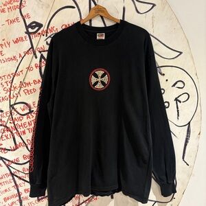 Vintage 90s Courtney Davis Celtic Artist Long Sleeve Shirt